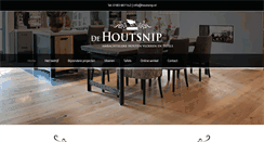 Desktop Screenshot of houtsnip.nl