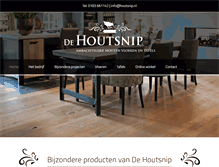 Tablet Screenshot of houtsnip.nl